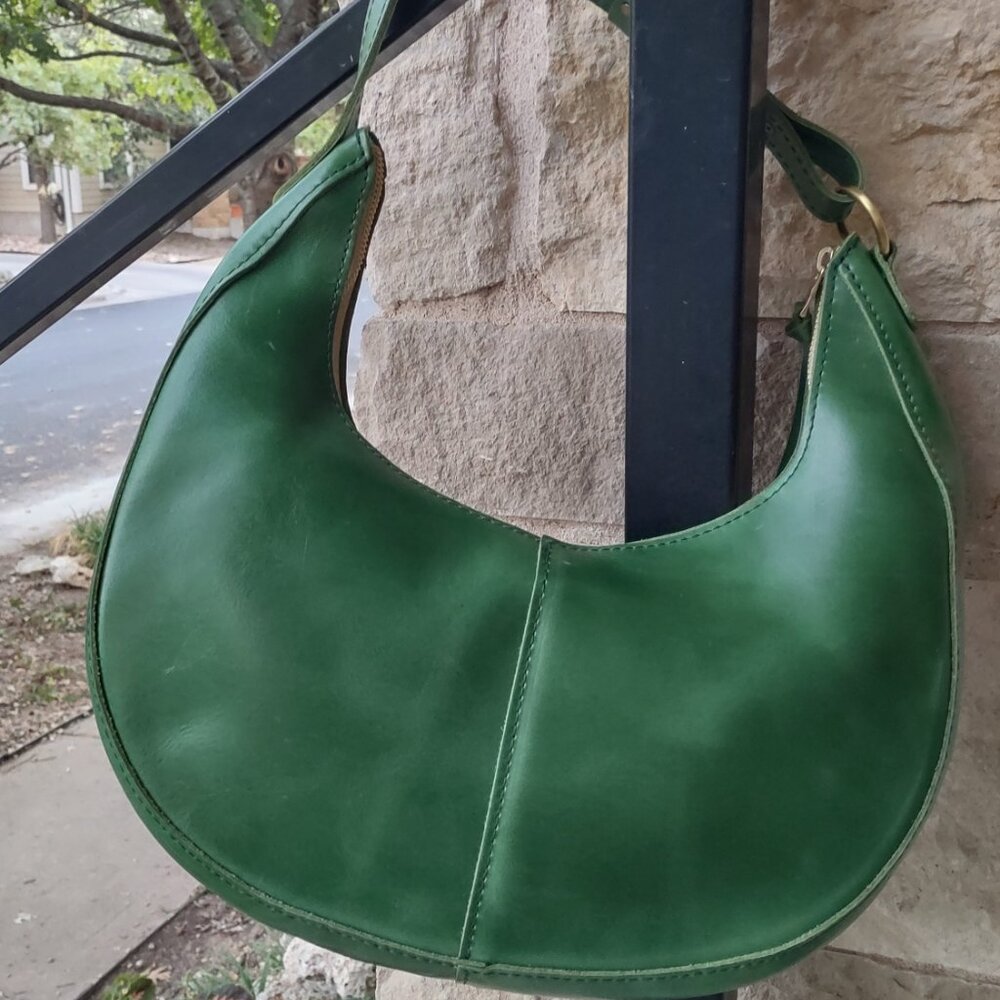 Portland Leather Large Nora shoulder bag purse, Unicorn 🦄 - Picture 3 of 6